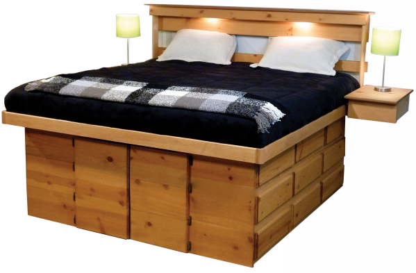 Ultimate Bed Platform Beds With Drawers, Chambers Dual Storage Queen Bed